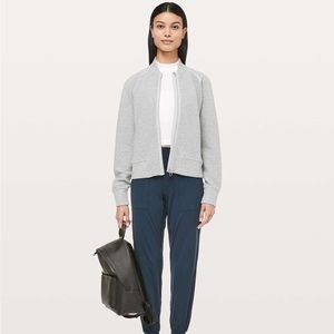 Lululemon On Repeat Ribbed Bomber Jacket